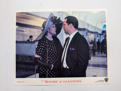 The Bonfire of The Vanities x7 Colour Lobby Cards - 1990 - Warner Bros