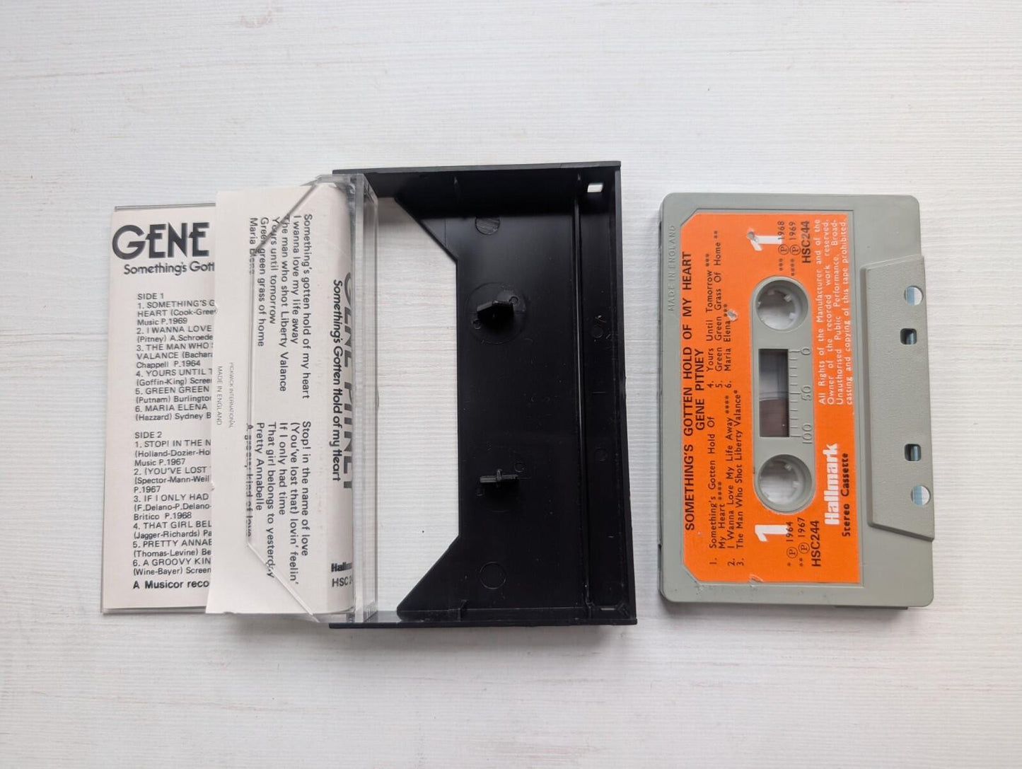 Gene Pitney - Something's Gotten Hold of My Heart - 1969, Hallmark Cassette Tape