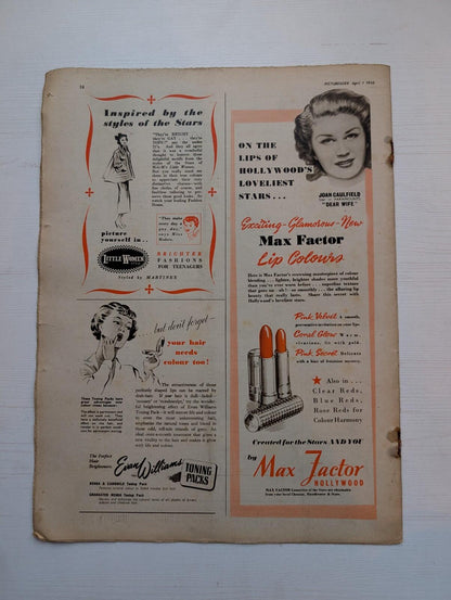 Picturegoer: The National Film Weekly April 1, 1950 - Bing Crosby Cover