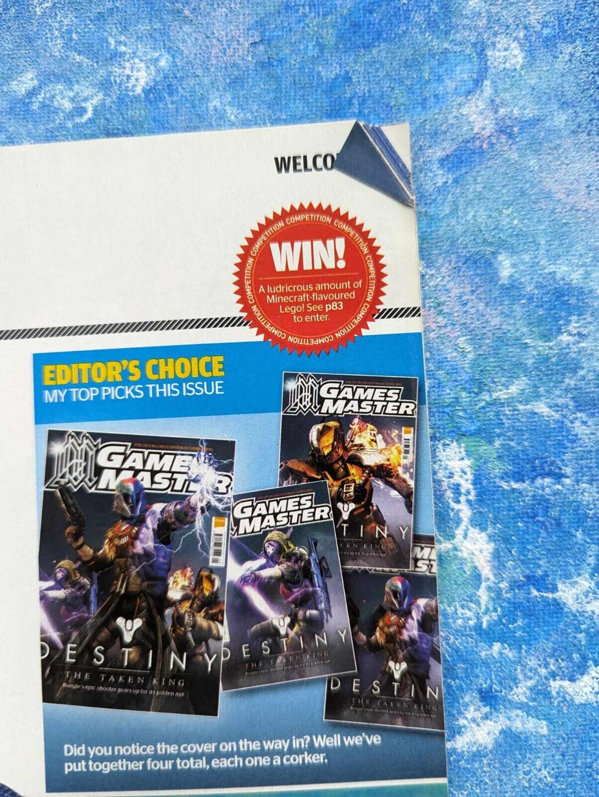 Games Master September 2015, Destiny: The Taken King
