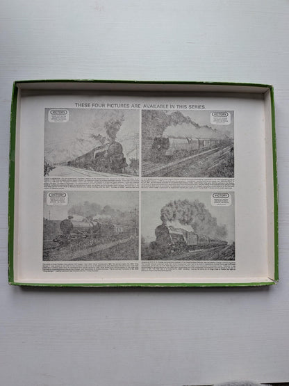 Victory - Famous Steam Engine Series Lemberg 7201 100 Piece Wooden Jigsaw - 1978