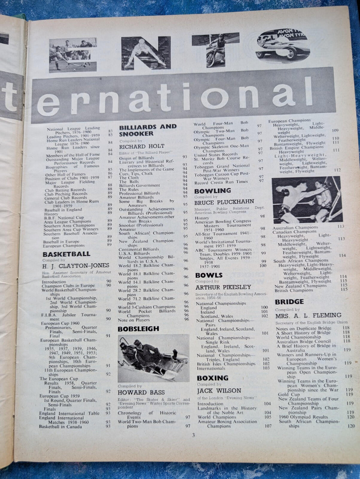 Sport International - Edited by Charles Harvey - 1960 - Sampson Low