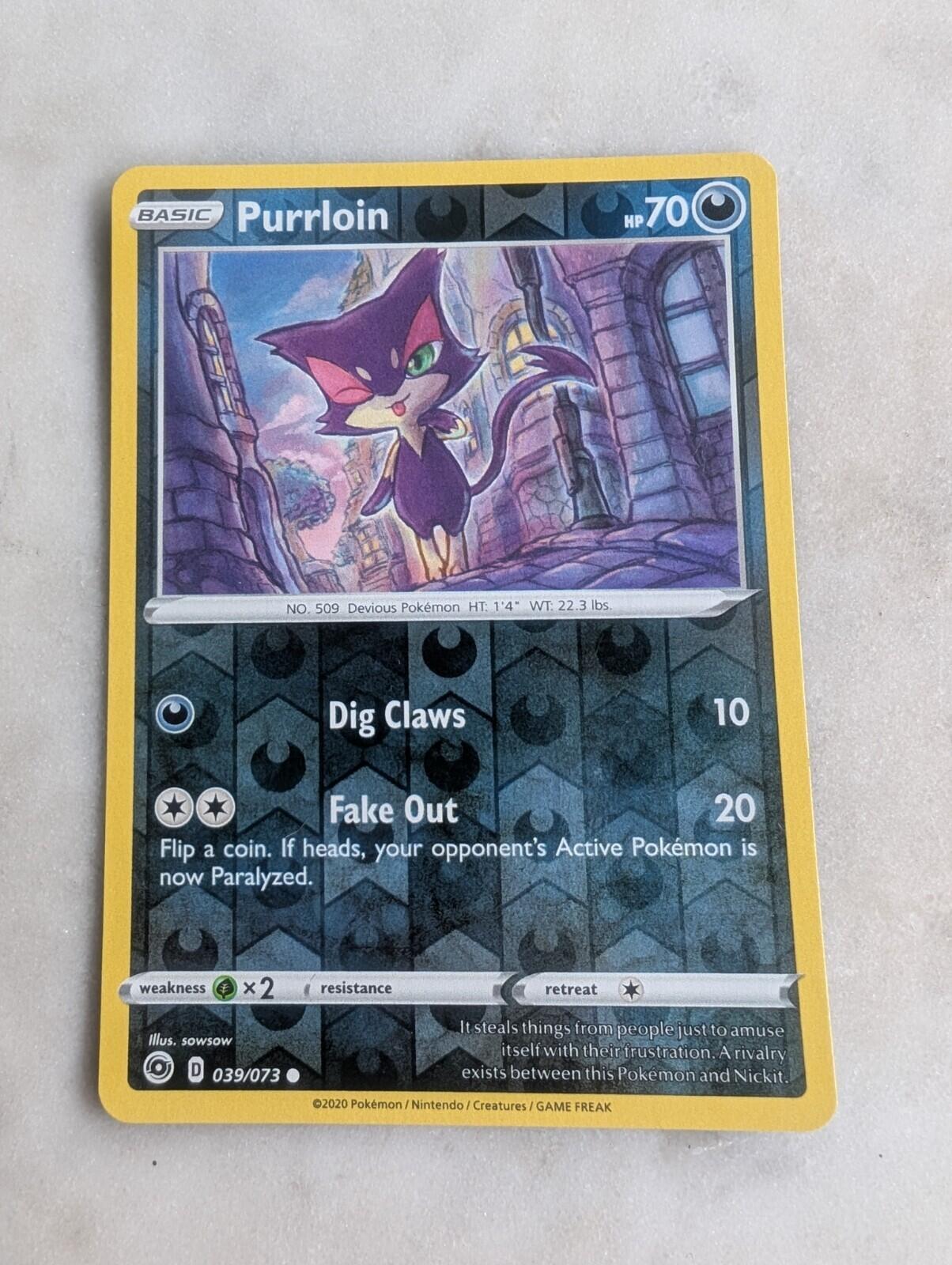 Purrloin 039/073 Reverse Holo - 2020 - Champions Path