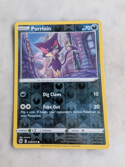 Purrloin 039/073 Reverse Holo - 2020 - Champions Path