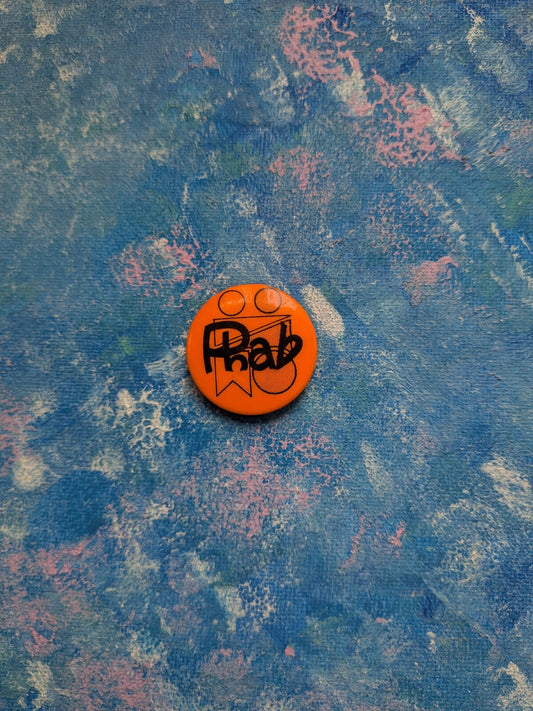 Vintage Retro-Style Phab Souvenir Badge