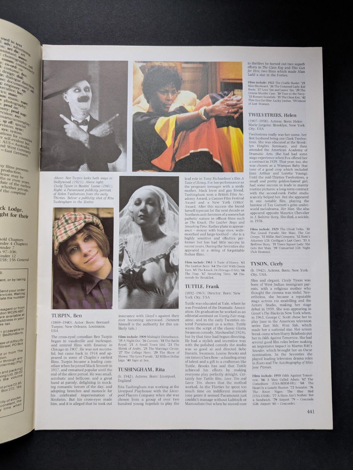 The Movie: The Illustrated Who's Who of The Cinema Chapter 157 - 1982 - Orbis