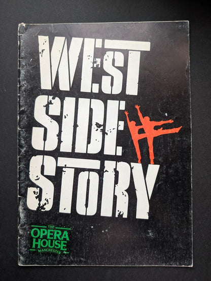 West Side Story Manchester Opera House Programme - October 1985