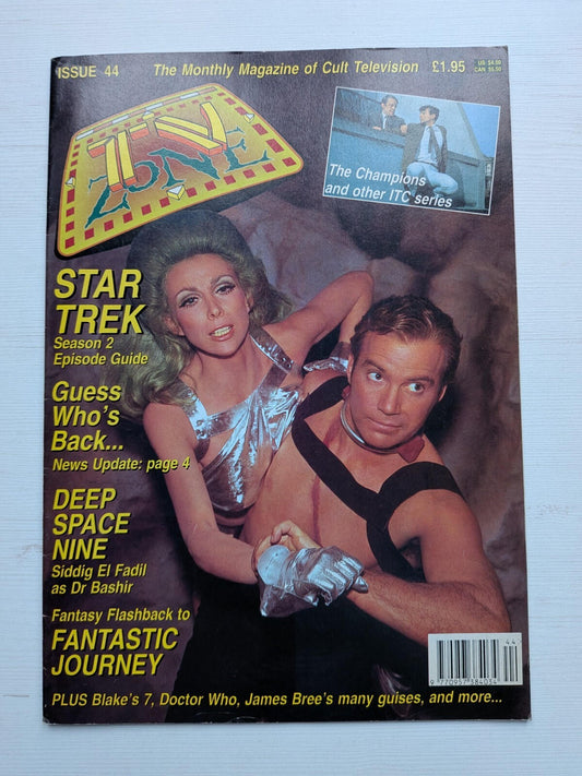 TV Zone Issue 44 July 1993 - Star Trek/Fantastic Journey/The Champions + More