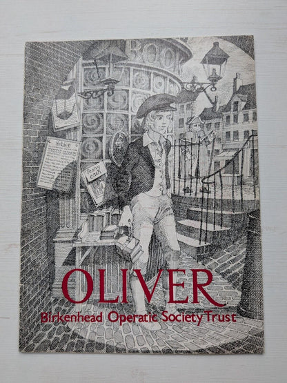 Oliver Musical Programme - Birkenhead Operatic Society Trust 1973