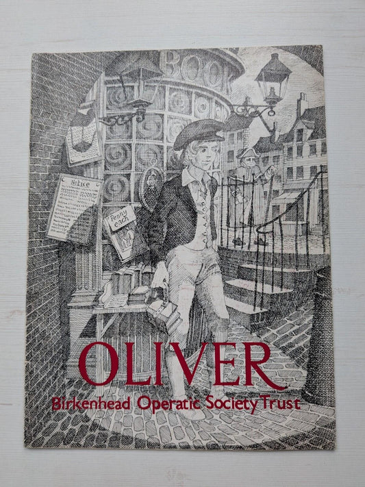 Oliver Musical Programme - Birkenhead Operatic Society Trust 1973