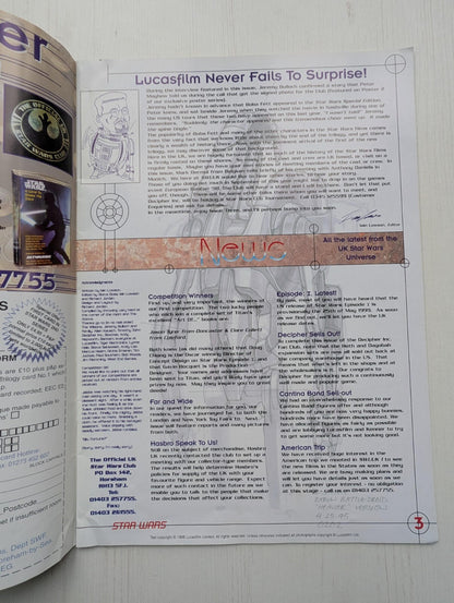 Star Wars Universe No. 3 - 1997 - Includes Return of The Jedi Poster