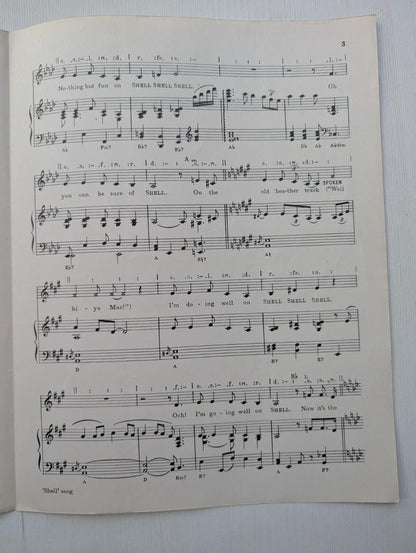 Bing Sings Shell: The Shell Song as sung by Bing Crosby - Piano Sheet Music