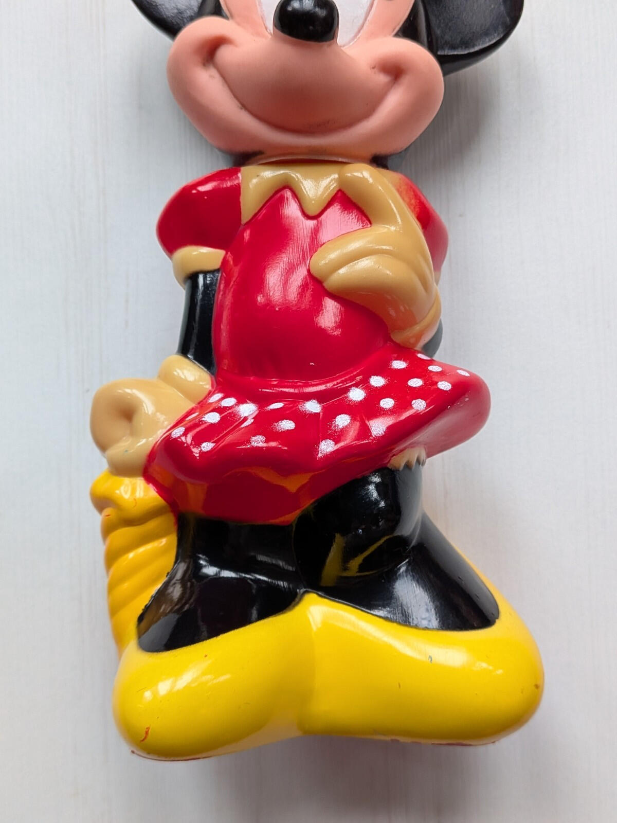 Vintage Minnie Mouse Bubble Bath Bottle Figure - 1990s - Disney