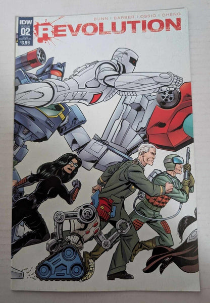 Revolution #2 - John Byrne Subscriber Cover B - 2016 - IDW Comics