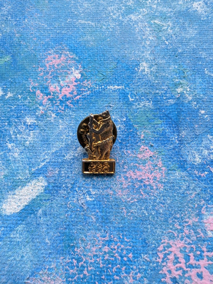 Vintage A&S Metal Pin Badge - 1990