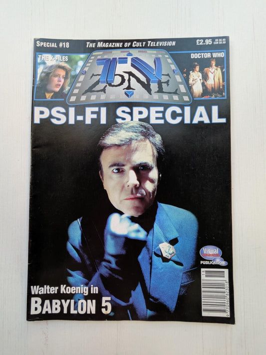 TV Zone Special #18 September 1995, Psi-Fi Special, Babylon 5/X-Files/Doctor Who
