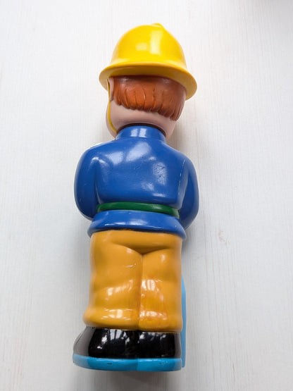 Vintage Fireman Sam Bubble Bath Bottle Figure - BBC Enterprises Ltd