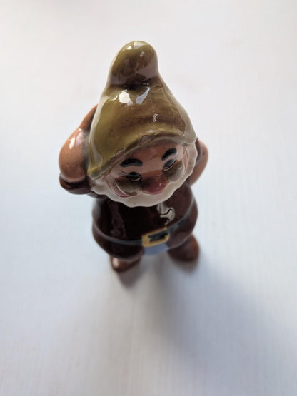 1950's Snow White and The Seven Dwarfs Dock Figurine - Hagen Renaker/Disney