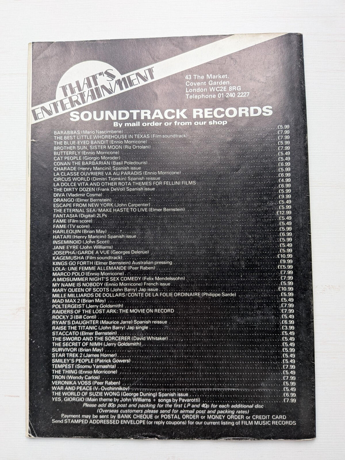 Films on Screen and Video Vol. 2 No. 12 November 1982, 26th London Film Festival