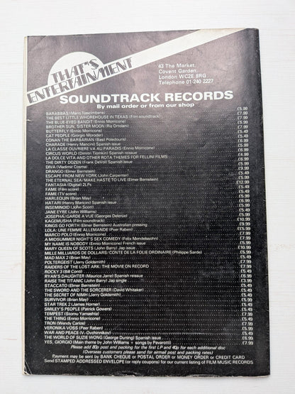 Films on Screen and Video Vol. 2 No. 12 November 1982, 26th London Film Festival