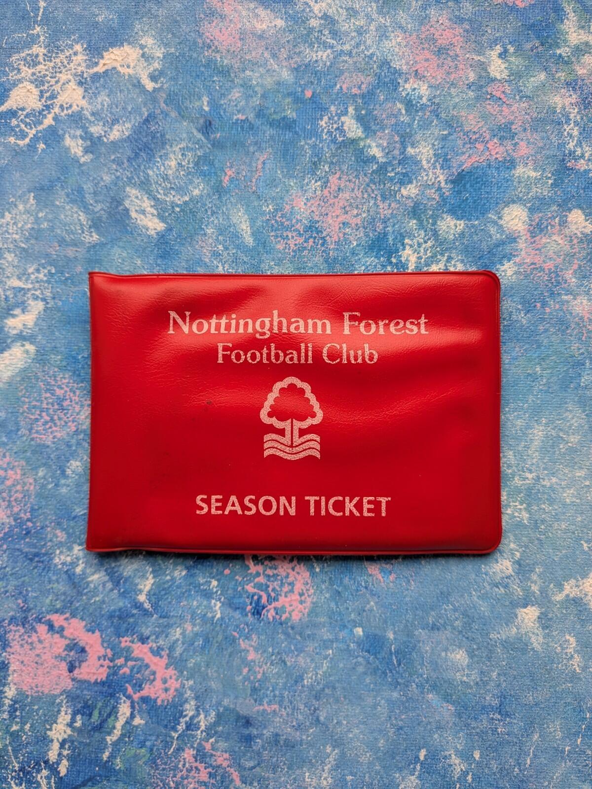 Nottingham Forest Football Club 1998/1999 Season Ticket and Ticket Book