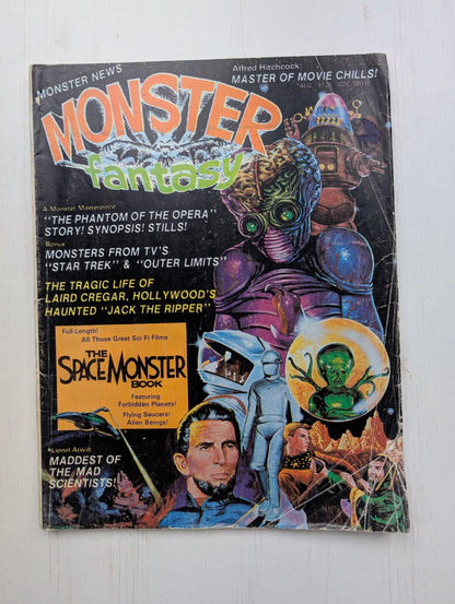 Monster Fantasy Vol. 1 No. 4 - August 1975 - The Space Monster Book