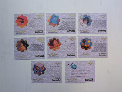 Disney's Aladdin Trading Cards - x8 Card Bundle - 1993 - Skybox