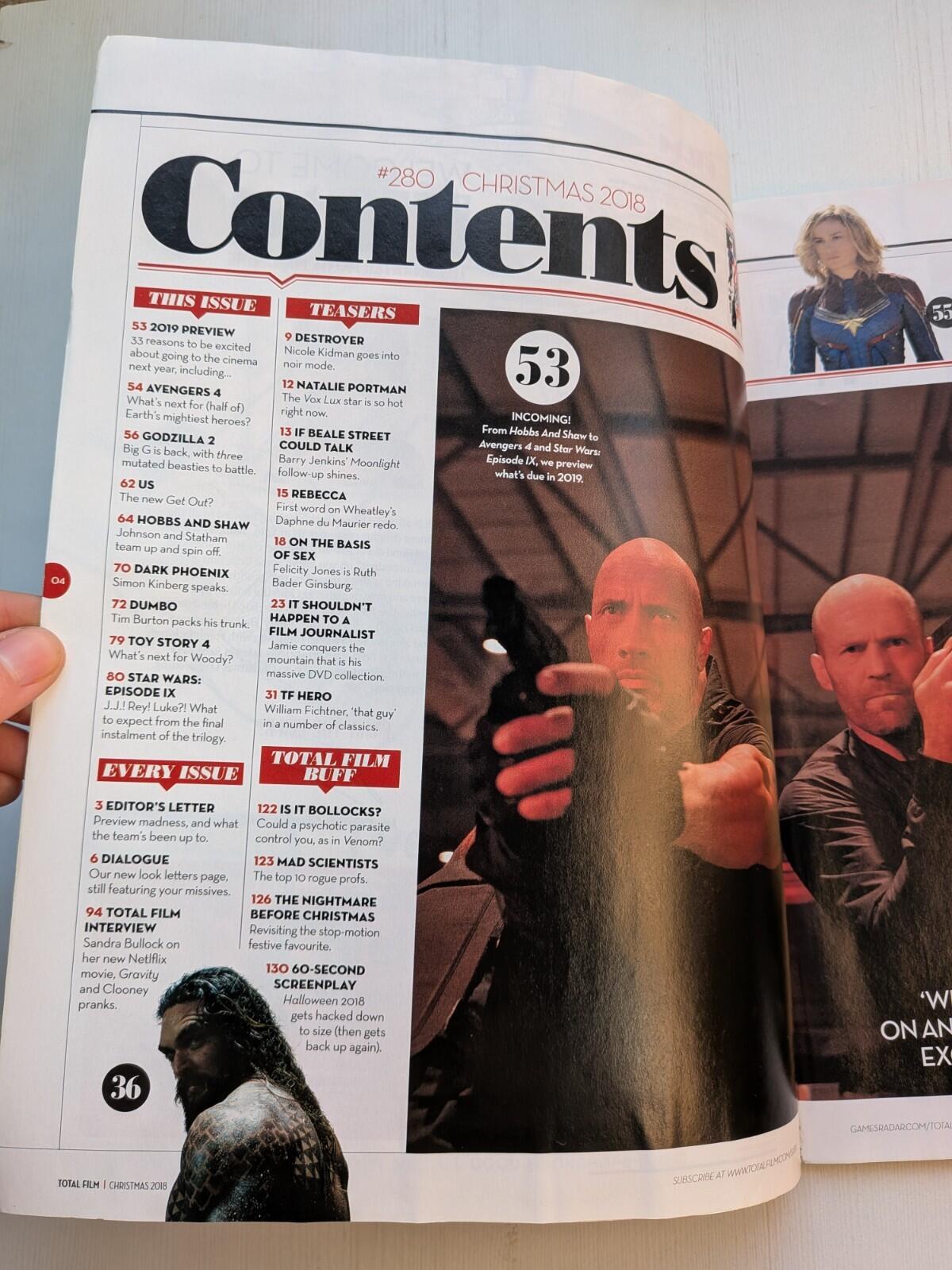 Total Film Magazine Christmas 2018 - 2019 Preview