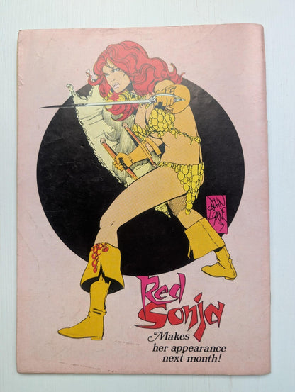 The Savage Sword of Conan No.12 - 1978 - Marvel UK Comic Book