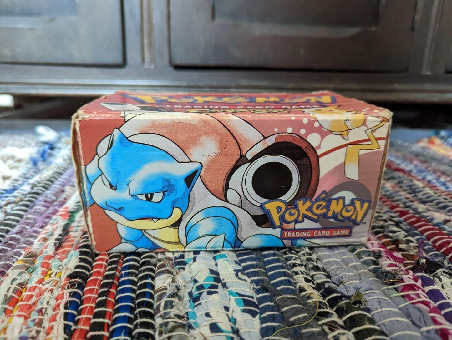Vintage Pokemon Empty Card Box/Deck Box, 1998, Wizards Of The Coast