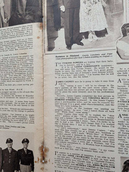 Picture Show Vol. 53 No. 1382 - September 24th 1949 - Elizabeth & Robert Taylor