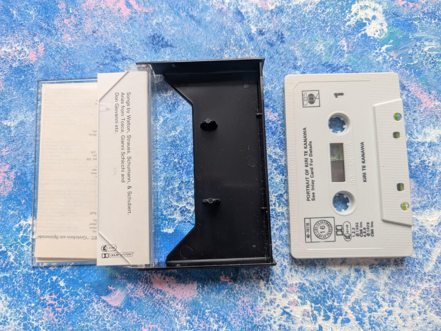 Portait of Kiri Te Kanawa - 1993 - CBS Inc. Cassette Tape