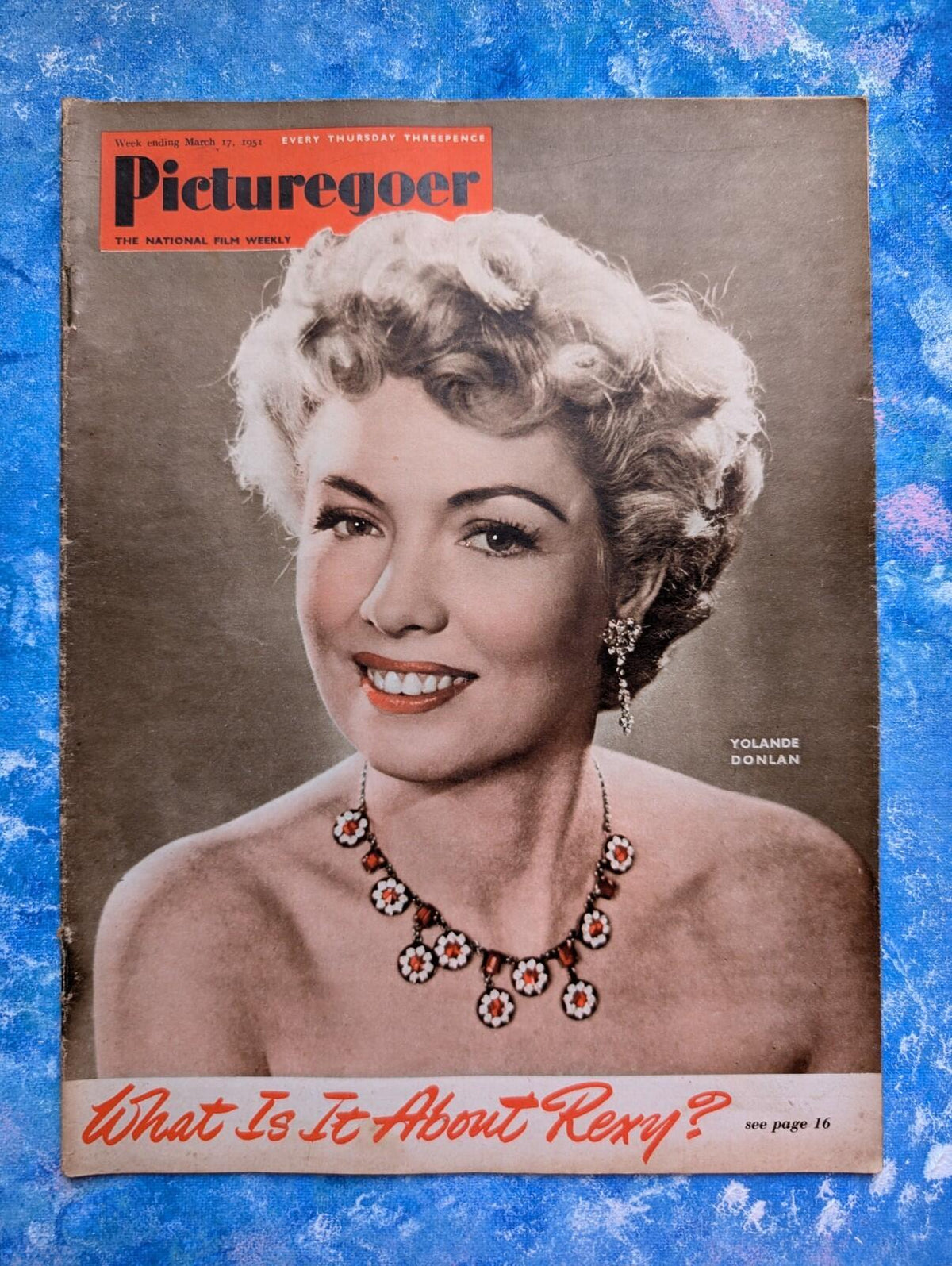 Picturegoer: The National Film Weekly March 17, 1951 - Yolande Donlan Cover