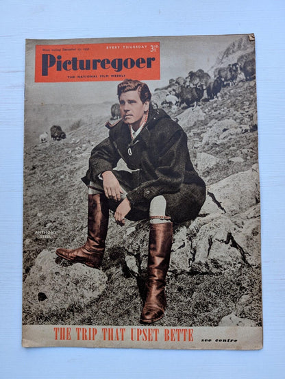Picturegoer: The National Film Weekly December 15, 1951 - Anthony Steel Cover
