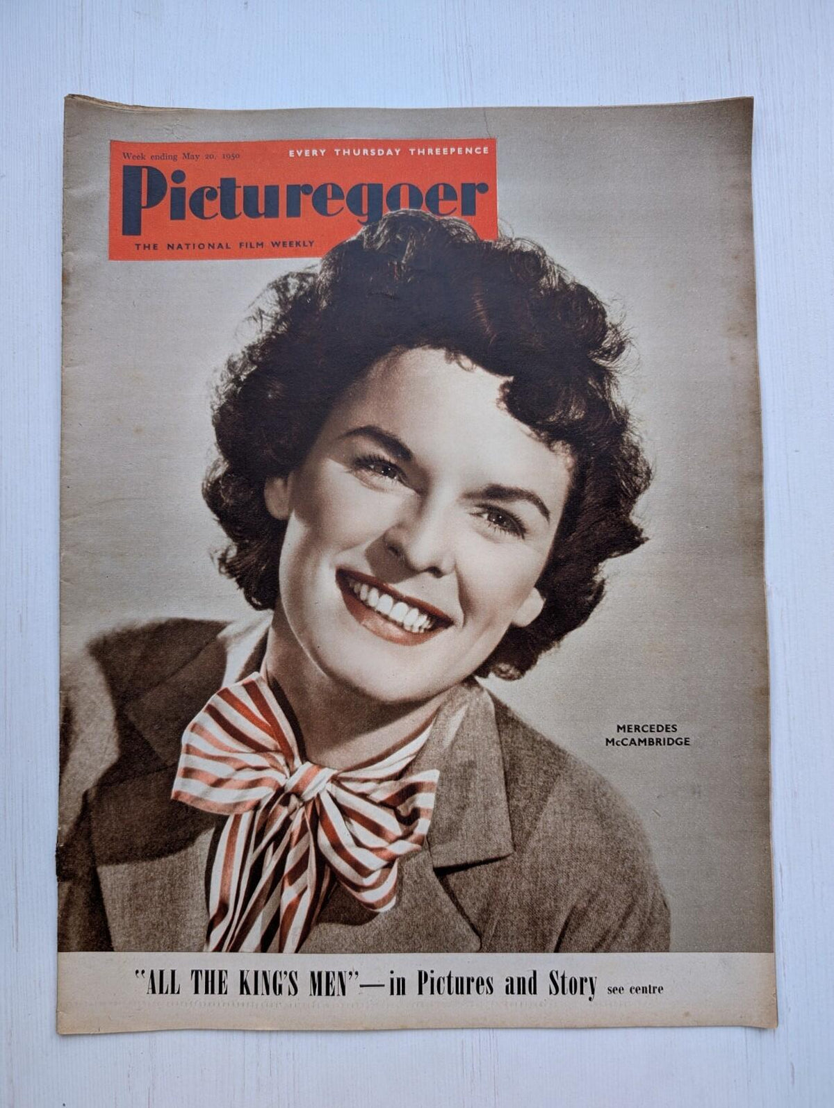 Picturegoer: The National Film Weekly May 20, 1950 - Mercedes McCambridge Cover