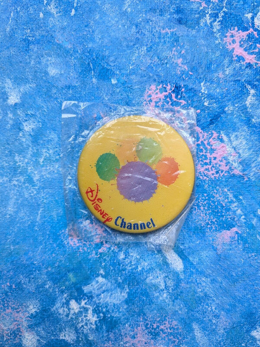 Vintage Disney Channel Lenticular Badge - 1990s
