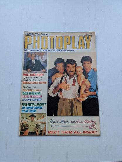 Photoplay Vol. 39 No. 5 - May 1988 - Three Men and a Baby, Full Metal Jacket