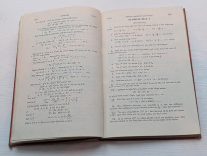 A School Algebra Part II by H.S. Hall - 1937 - Macmillan & Co Ltd
