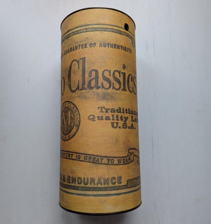 Marlboro Classics Large Cylinder Card Box with Tin Lid and Base (Empty)