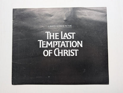 The Last Temptation of Christ Press Kit Cast List Leaflet - 1988 - Universal