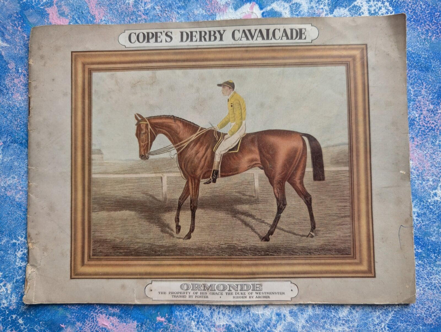 Cope's Derby Cavalcade Booklet - Alfred Cope - 1948
