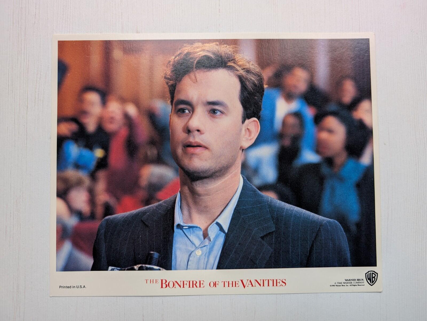 The Bonfire of The Vanities x7 Colour Lobby Cards - 1990 - Warner Bros