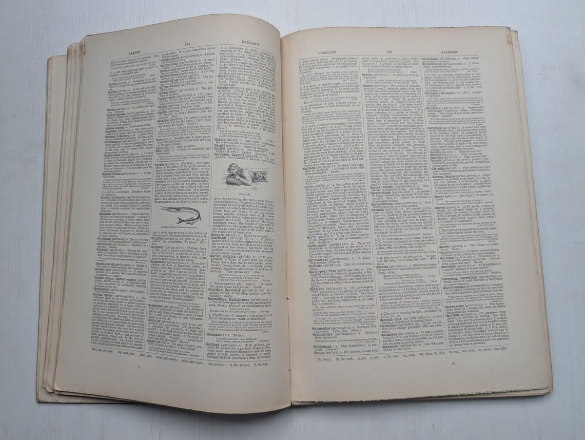 Ogilvie's Imperial Dictionary of The English Language Div. 7 - 1880's Approx