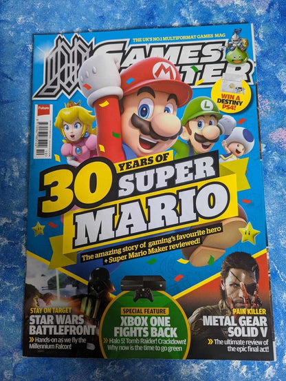 Games Master October 2015, 30 Years of Super Mario