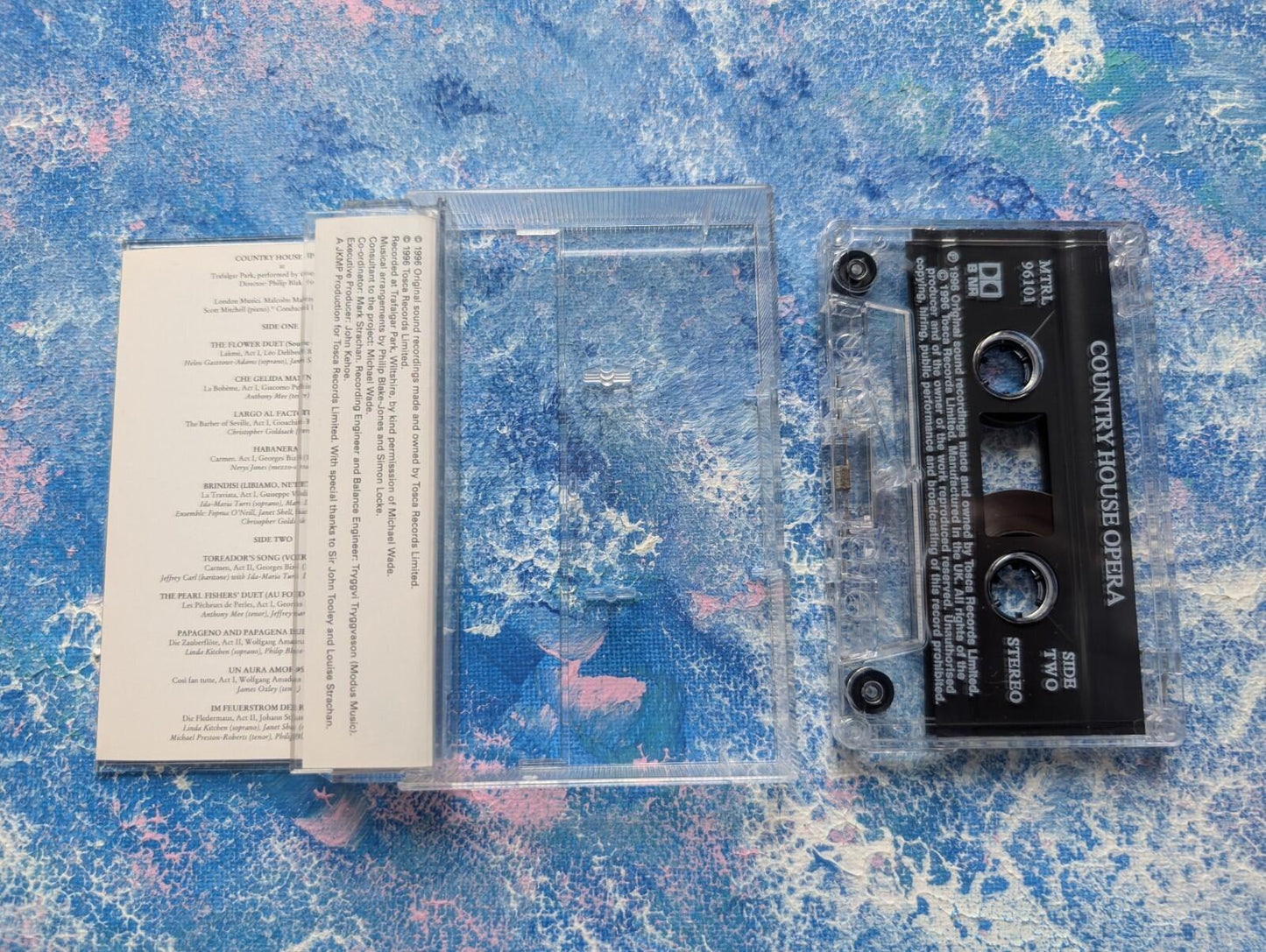 Tatler at Trafalgar Park - Country House Opera - 1996 - Tosca Cassette Tape