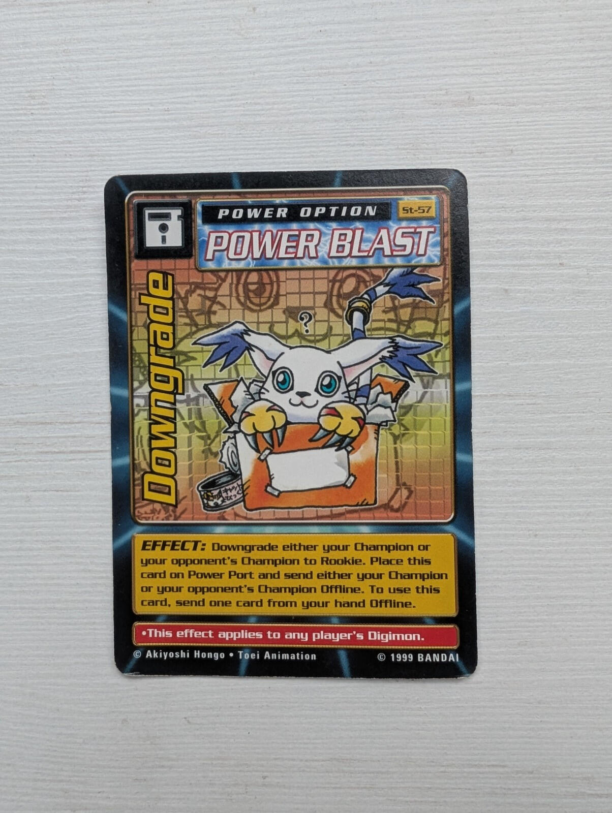 Digimon Downgrade St-57 - 1999 - Bandai Trading Card
