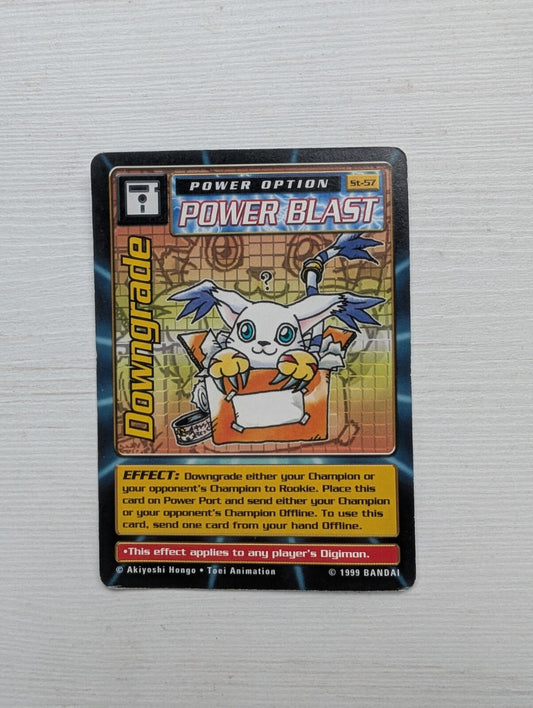 Digimon Downgrade St-57 - 1999 - Bandai Trading Card