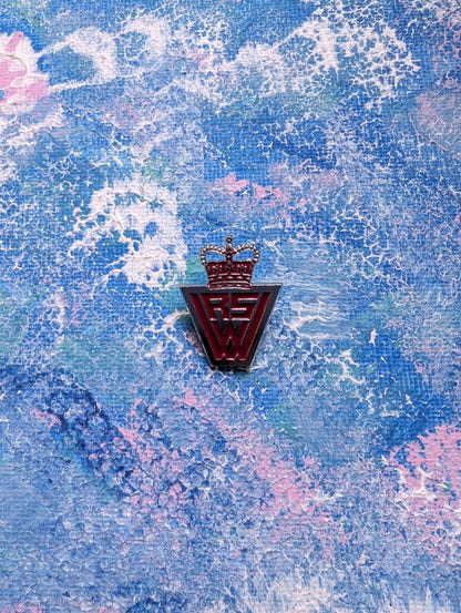 Vintage RSW Crown Badge - Military/Sutton Coldfield