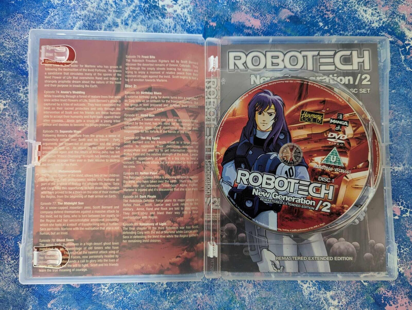 Robotech New Generation Volume 2 DVD, Manga Entertainment