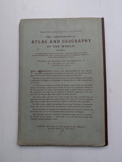 Ogilvie's Imperial Dictionary of The English Language Div. 9 - 1880's Approx